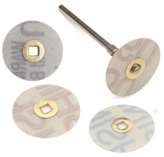 Snap On Disc 21mm - Sand Plastic Super Fine