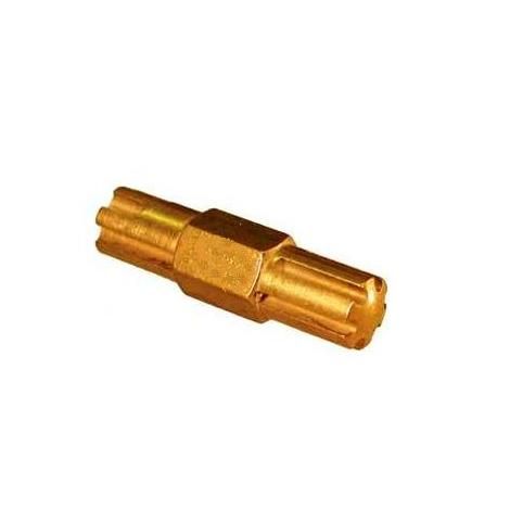 WATCH STRAP FILING BLOCK - BRASS