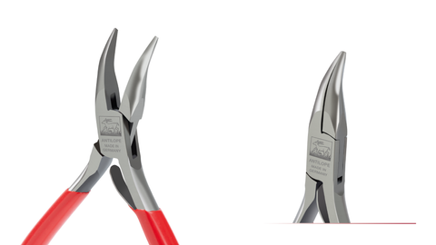 WBN Chain Nose Bent Plier 115mm