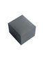 SDR - RING BOX GREY CARDBOARD WHITE VELVET PAD