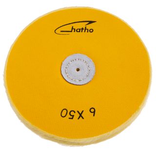 Mop Yellow Muslin Plain150mm X 50 Ply