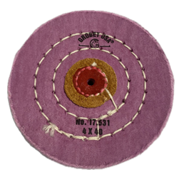 Mop Berry Buff 2 Stitch 100mm X 40 Ply