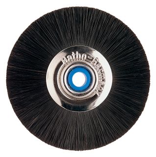 Metal Hub Brush Black Bristle (Blue C) 48mm