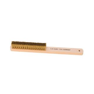 BRASS WIRE HAND BRUSH - FINE