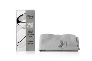 Hagerty White Line Silver Cloth 24x30cm