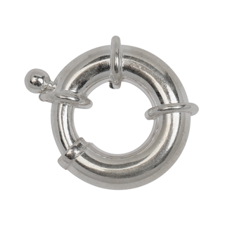 Bolt Ring - Heavy Sterling Silver 14mm