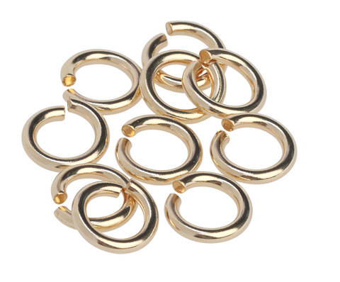 Rolled Gold Jump Rings