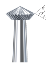 Busch 446 Bearing Cutter 70-Deg 1.5mm