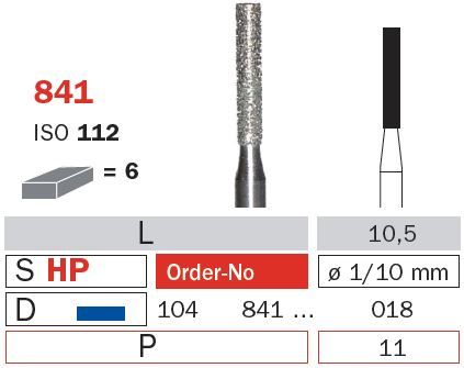 Diaswiss Diamond Cylinder Burs