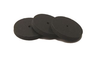 EVE UNIVERSAL S/C RUBBER WHEEL 22MM BLACK MEDIUM