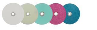 TM Plastic Disc (High Shine) &ndash; 22mm &ndash; XFine-White