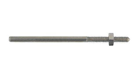 THREADED MANDREL WITH NUT 2.35MM