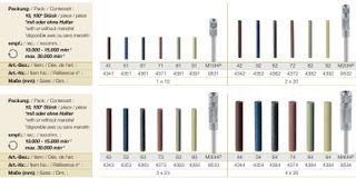 EVEFLEX PINS 2MM - MEDIUM - BROWN EXTRA HARD
