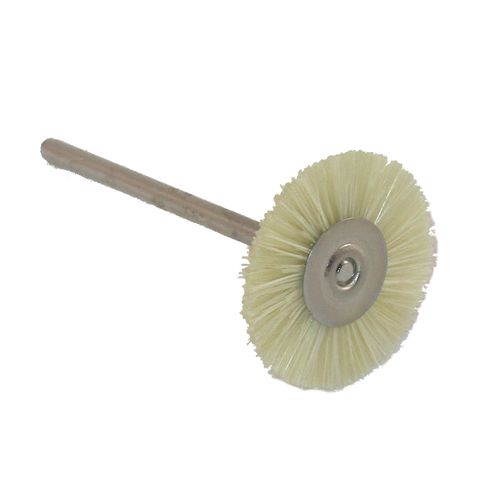 WHITE BRISTLE BRUSH 22mm - HARD