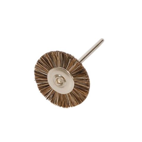 GOAT HAIR BRISTLE BRUSH 19MM BROWN - MEDIUM