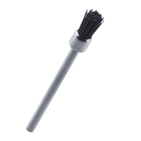 END BRUSH BLACK BRISTLE 5MM x 7MM