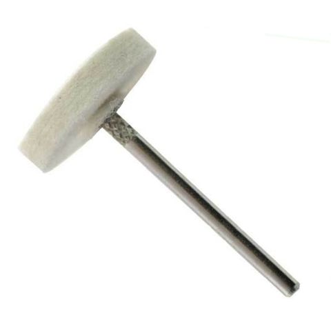 FELT ON SHAFT HARD WHITE 21X4MM