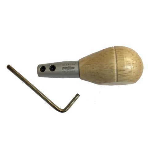 ADJUSTABLE WOODEN GRAVER HANDLE VALLORBE