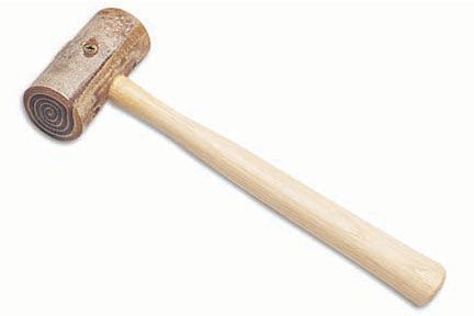 Rawhide Leather Mallet or Hammer Large 1 3/4 or 44mm Head Jewellers Metal  Work 