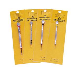 BERGEON SCREWDRIVER 0.8MM YELLOW