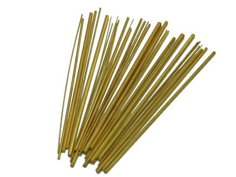 BRASS WIRE ASSORTED 1 TO 4MM (100GMS)