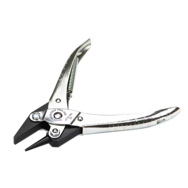 Round/Flat Nose Parallel Jaw Pliers with Spring