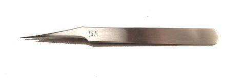 TWEEZERS S/STEEL CURVED NON-MAGNET 5A