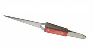 SOLDERING TWEEZERS C/LOCK STRAIGHT