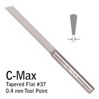 GRS Graver C-Max Tapered Flat #37 0.4mm