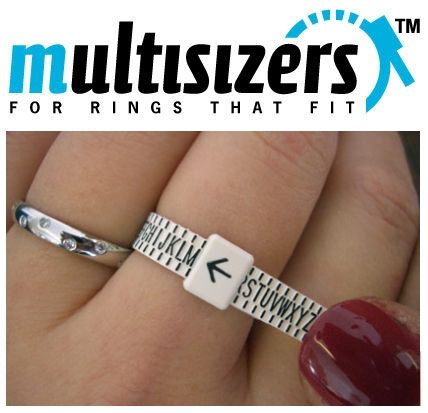 MULTISIZER RINGSIZE GAUGE PLASTIC A-Z+9