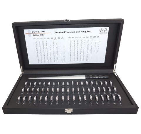 Durston Ring & Finger Gauge Set D-Z+6 Half Sizes