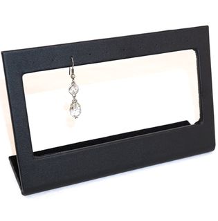 EARRING STAND 5 SET DROP BLACK VINYL