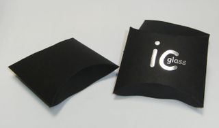 ENVELOPE BOX MEDIUM CARDBOARD MATT BLACK (1 DOZ)