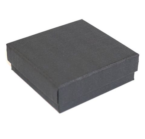 CBBM-MULTI BOX GUNMETAL CARDBOARD BLK PAD (36 PCS)