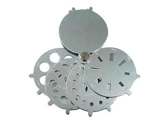 Stone & Diamond Gauge Fan Type