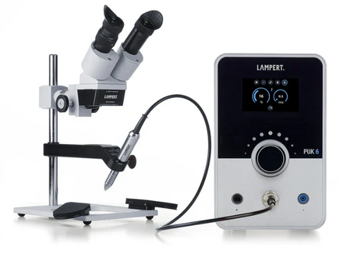 Lampert PUK 6.1 Precision Welder with Foot Control