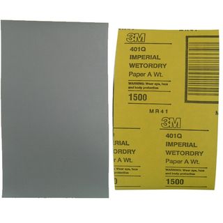 3M Wet or Dry Paper 401Q - 1500 Grit