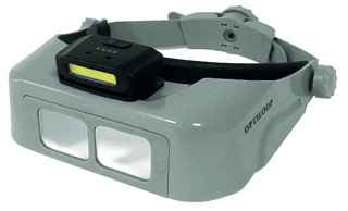 HeadLoupe &ndash; Optiloope Headband Magnifier 2.5X