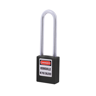 Thermoplastic Safety Padlock Alu 76mm B