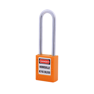 Thermoplastic Safety Padlock Alu 76mm O