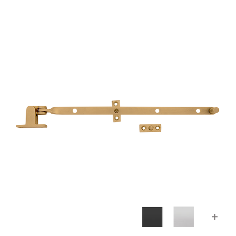 Solid Brass Fanlight Stays