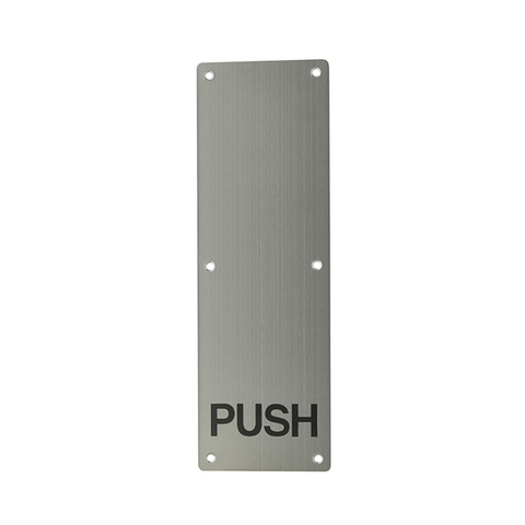Push Plate - Engraved