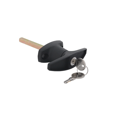 Plastic T-Handle Lock 75mm Rear Fix - KD