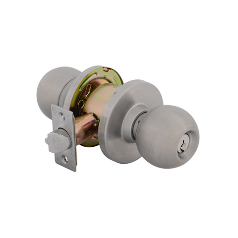 Bala Double Key Entrance Lock 60mm SS