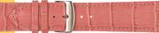 18MM PINK ALLIGATOR-GRAIN LEATHER STRAP (613R)