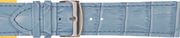 18MM PALE BLUE ALLIGATOR-GRAIN LEATHER STRAP