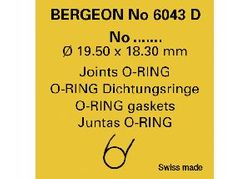 PKT (2PC) B6043 THIN O-RINGS