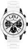 J-L CHRONO, 37MM, BLACK CASE, WHITE STRA