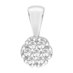 SILVER SWAROVSKI PENDANT