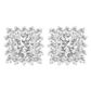PR SILVER E/RINGS made with Swarovski Zirconia